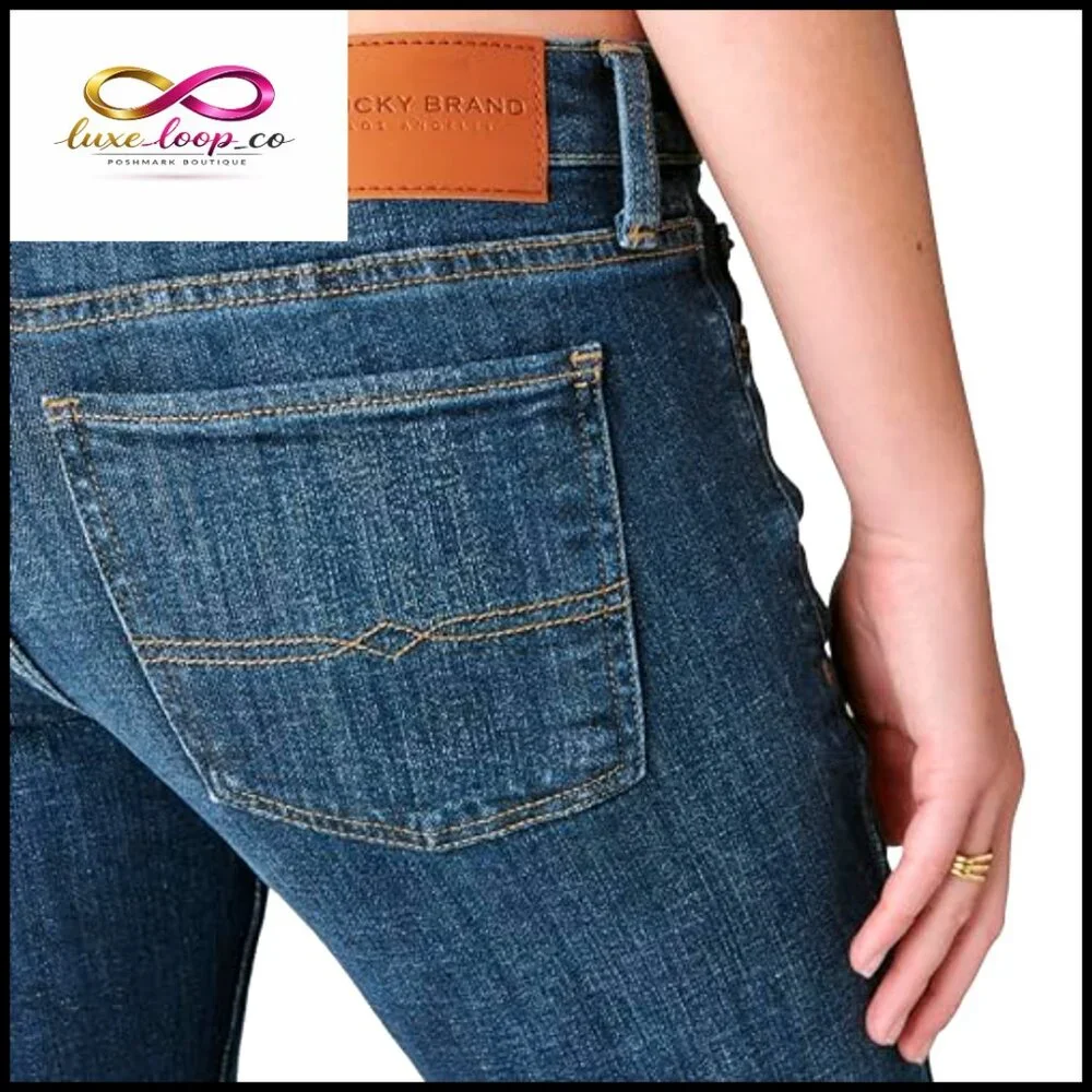 Mid Rise Bootcut Jeans, Classic Fit, Stretch Denim, Size 27 - Picture 7 of 7